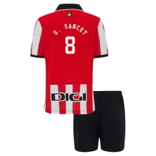 Athletic Bilbao Børn O.Sancet 8 Hjemmebanetrøje 2025-26 Fodboldsæt