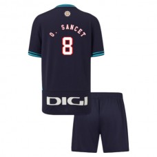 Athletic Bilbao Børn O.Sancet 8 Udebanetrøje 2025-26 Fodboldsæt