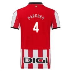 Athletic Bilbao Paredes 4 Hjemmebanetrøje 2025-26 Fodboldsæt