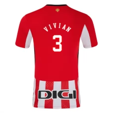 Athletic Bilbao Vivian 3 Hjemmebanetrøje 2024-25 Fodboldsæt