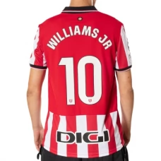 Athletic Bilbao Williams JR 10 Hjemmebanetrøje 2025-26 Fodboldsæt