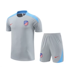 Atletico Madrid Børn Træningstrøje Sæt 2024-25 - Shorts Grå