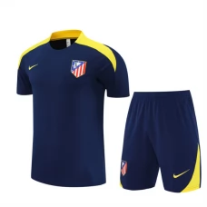Atletico Madrid Børn Træningstrøje Sæt 2025-26 - Shorts Blå