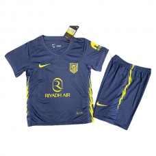 Atletico Madrid Børn Udebanetrøje 2025-26 Fodboldsæt