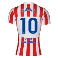 Atletico Madrid Correa 10 Hjemmebanetrøje 2025-26 Fodboldsæt