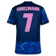 Atletico Madrid Griezmann 7 Tredjetrøje 2024-25 Fodboldsæt