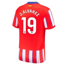 Atletico Madrid J.Alvarez 19 Hjemmebanetrøje 2024-25 Fodboldsæt