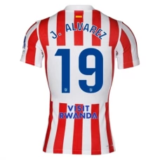 Atletico Madrid J.Alvarez 19 Hjemmebanetrøje 2025-26 Fodboldsæt