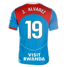 Atletico Madrid J.Alvarez 19 Tredjetrøje 2025-26 Fodboldsæt