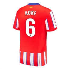 Atletico Madrid Koke 6 Hjemmebanetrøje 2024-25 Fodboldsæt
