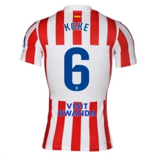 Atletico Madrid Koke 6 Hjemmebanetrøje 2025-26 Fodboldsæt