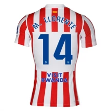 Atletico Madrid M.Llorente 14 Hjemmebanetrøje 2025-26 Fodboldsæt