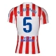 Atletico Madrid R.De Paul 5 Hjemmebanetrøje 2025-26 Fodboldsæt