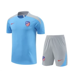 Atletico Madrid Træningstrøje Sæt 2024-25 - Shorts Blå