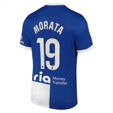 Atlético Madrid Trøje 2023-24 Álvaro Morata 19 Udebanetrøje