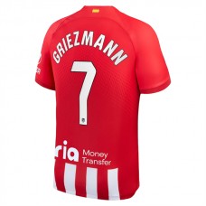 Atlético Madrid Trøje 2023-24 Antoine Griezmann 7 Hjemmebanetrøje