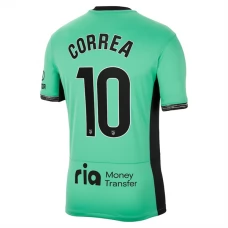Atlético Madrid Trøje 2023-24 Correa 10 Tredjetrøje