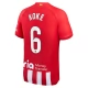 Atlético Madrid Trøje 2023-24 Koke 6 Hjemmebanetrøje