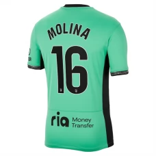 Atlético Madrid Trøje 2023-24 Molina 16 Tredjetrøje