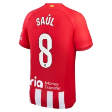 Atlético Madrid Trøje 2023-24 Saúl Ñíguez 8 Hjemmebanetrøje