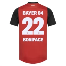 Bayer 04 Leverkusen Boniface 22 Hjemmebanetrøje 2024-25 Fodboldsæt