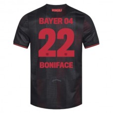 Bayer 04 Leverkusen Boniface 22 Hjemmebanetrøje 2025-26 Fodboldsæt