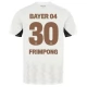 Bayer 04 Leverkusen Frimpong 30 Udebanetrøje 2024-25 Fodboldsæt