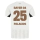 Bayer 04 Leverkusen Palacios 25 Udebanetrøje 2024-25 Fodboldsæt