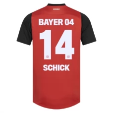Bayer 04 Leverkusen Schick 14 Hjemmebanetrøje 2024-25 Fodboldsæt