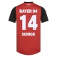 Bayer 04 Leverkusen Schick 14 Hjemmebanetrøje 2024-25 Fodboldsæt