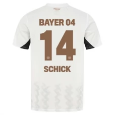 Bayer 04 Leverkusen Schick 14 Udebanetrøje 2024-25 Fodboldsæt