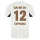 Bayer 04 Leverkusen Tapsoba 12 Udebanetrøje 2024-25 Fodboldsæt