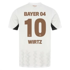 Bayer 04 Leverkusen Wirtz 10 Udebanetrøje 2024-25 Fodboldsæt