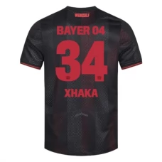Bayer 04 Leverkusen Xhaka 34 Hjemmebanetrøje 2025-26 Fodboldsæt