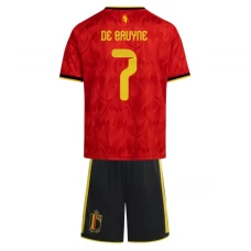 Belgien De Bruyne 7 VM Hjemmebanetrøje 2026 Børn