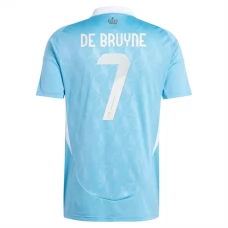 Belgien EM 2024 De Bruyne 7 Udebanetrøje Fodboldsæt