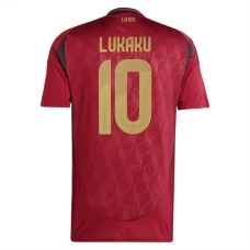 Belgien EM 2024 Lukaku 10 Hjemmebanetrøje Fodboldsæt