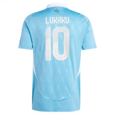 Belgien EM 2024 Lukaku 10 Udebanetrøje Fodboldsæt