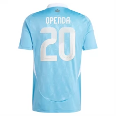 Belgien EM 2024 Openda 20 Udebanetrøje Fodboldsæt