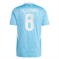 Belgien EM 2024 Tielemans 8 Udebanetrøje Fodboldsæt