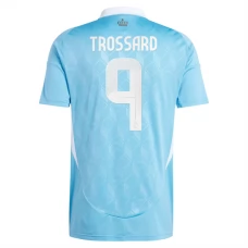 Belgien EM 2024 Trossard 9 Udebanetrøje Fodboldsæt