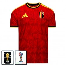 Belgien VM Hjemmebanetrøje 2026 med Patch