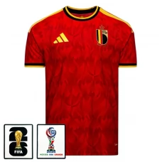 Belgien VM Hjemmebanetrøje 2026 med Patch