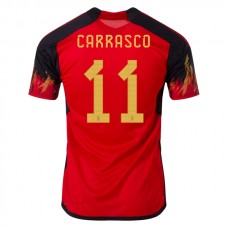 Belgien VM Trøje 2022 Carrasco 11 Hjemmebanetrøje