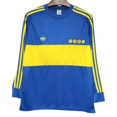 Boca Juniors Hjemmebanetrøje Retro 1981-82 Langærmet Fodboldsæt