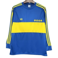 Boca Juniors Hjemmebanetrøje Retro 1981-82 Langærmet Fodboldsæt