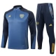 Boca Juniors Træningssæt 2024-25 - 1-4 Zip Blå