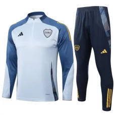 Boca Juniors Træningssæt 2024-25 - 1-4 Zip Grå
