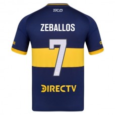 Boca Juniors Zeballos 7 Hjemmebanetrøje 2025-26 Fodboldsæt