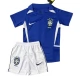 Brasilien Børn Udebanetrøje Retro 2002 Fodboldsæt